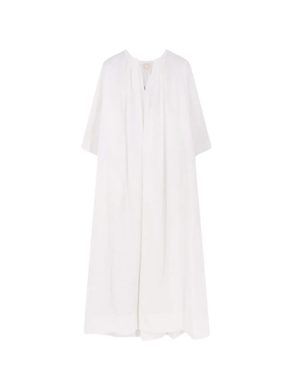 ASPESI cotton long dress - Bianco