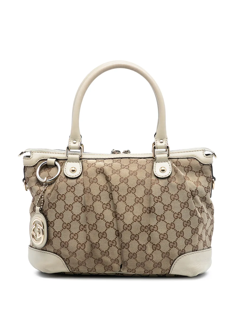 Gucci Pre-Owned 2016-2025 GG Canvas Sukey satchel - Marrone