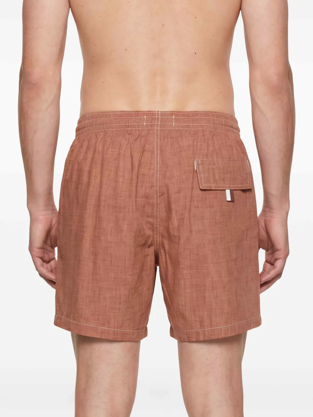 Canali Zwembroek met trekkoord Bruin