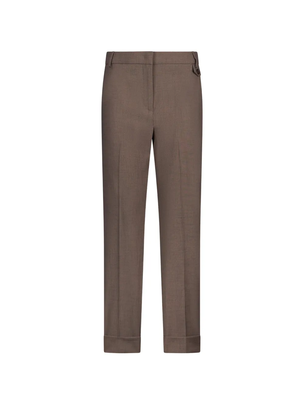 LIU JO turn-up trousers - Marrone