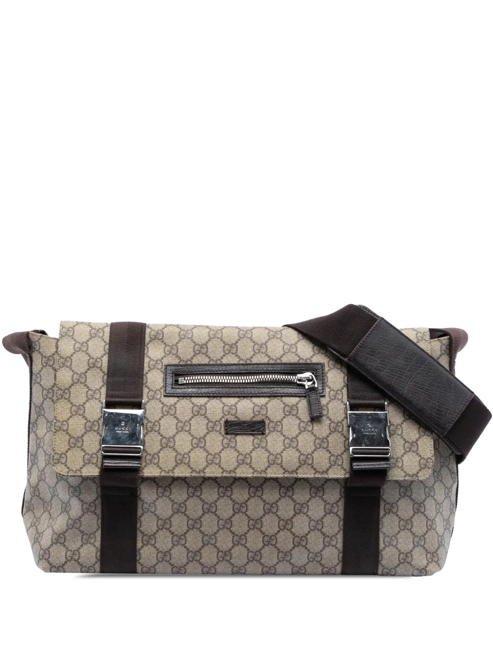Gucci Pre-Owned 2000-2015 GG Supreme crossbody bag - Brown