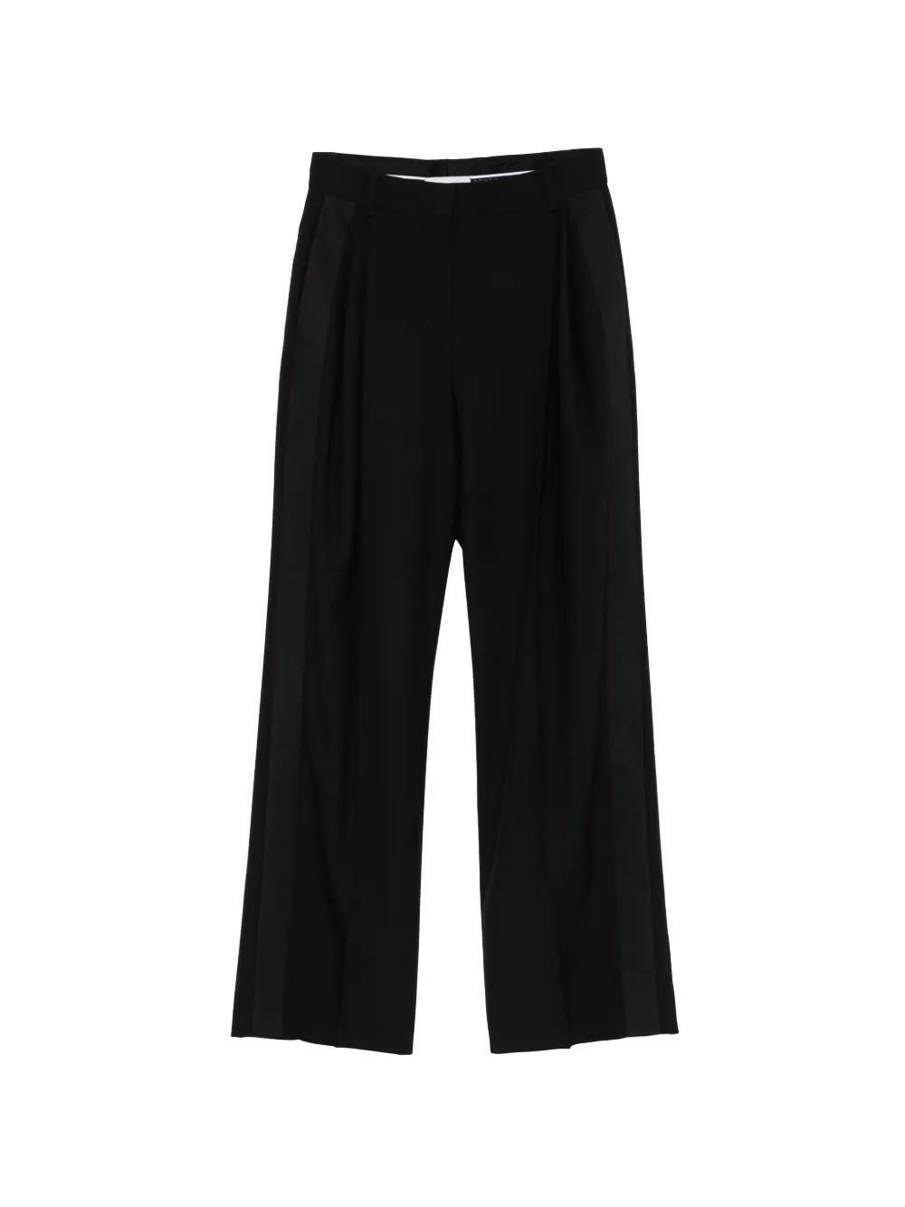 Stella McCartney pleated tailored trousers - Nero