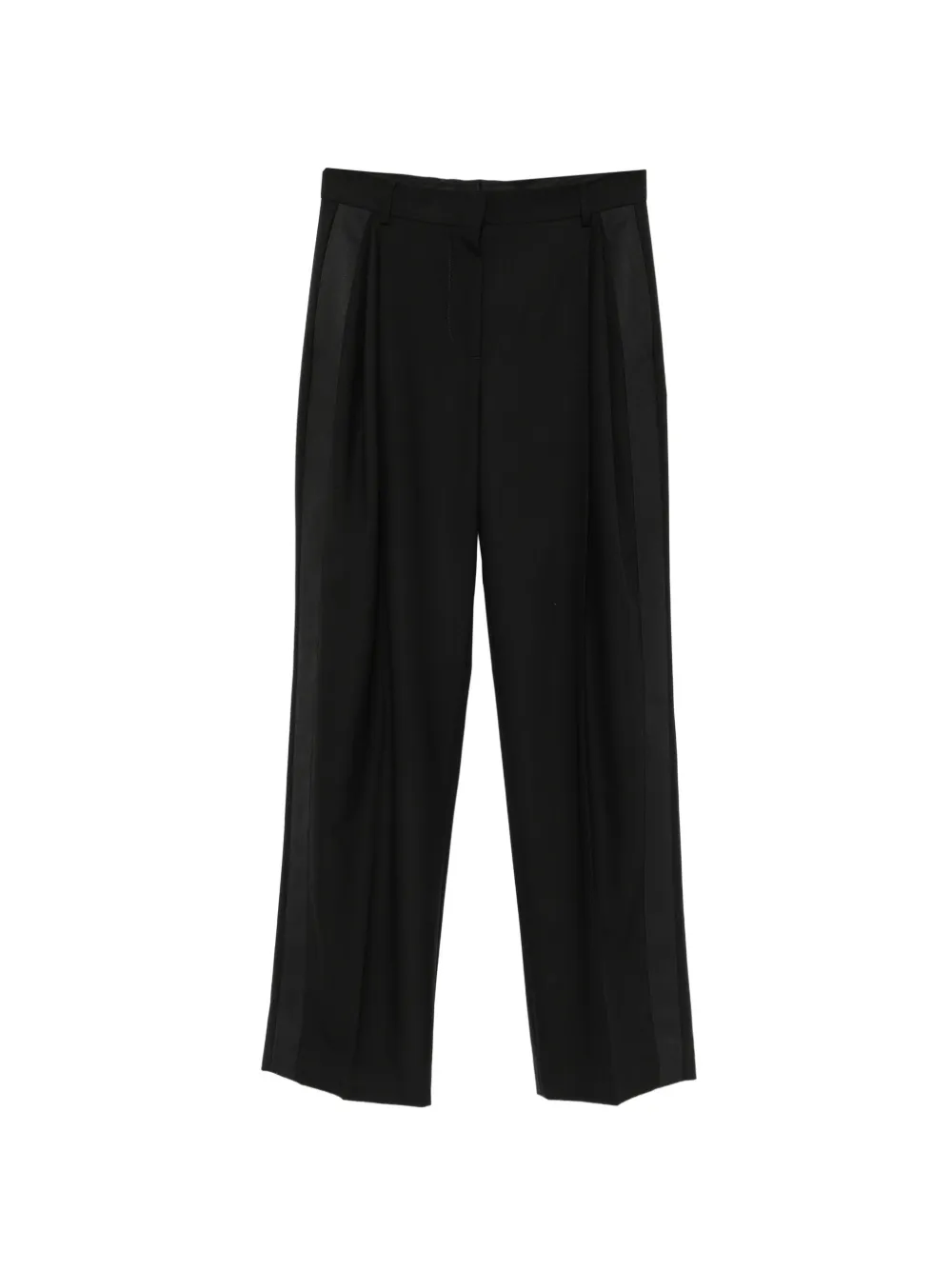 Stella McCartney pleated tailored trousers - Nero