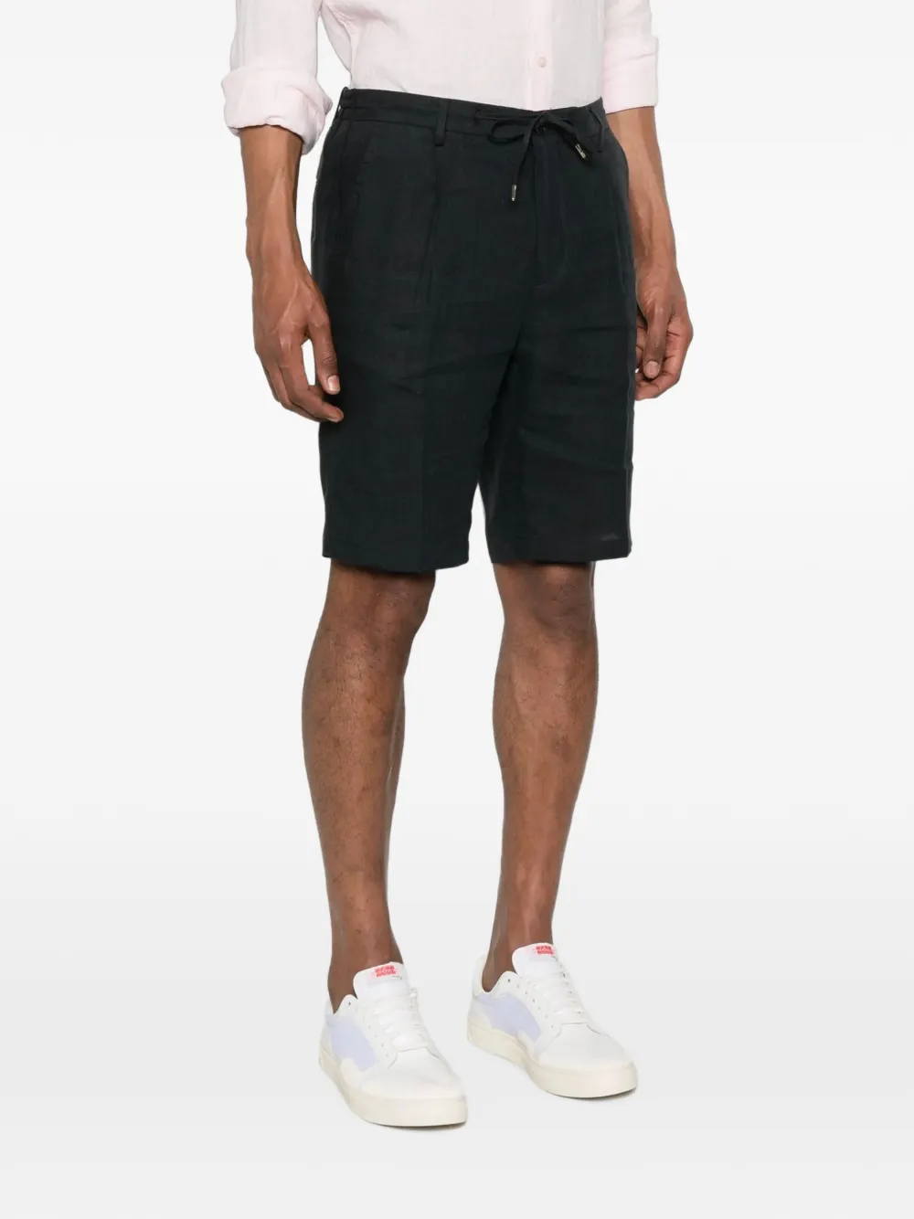 Briglia 1949 Olbias shorts met trekkoord Zwart
