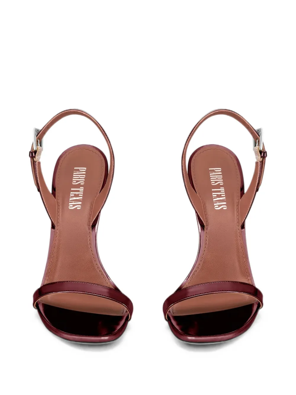 Paris Texas Bea sandalen met gelakte afwerking Rood