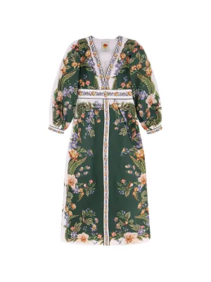 farm rio palermo long-sleeve belted midi dress farm rio palermo long-sleeve belted midi dress Black Palermo Cut Out Maxi Dress FARM Rio