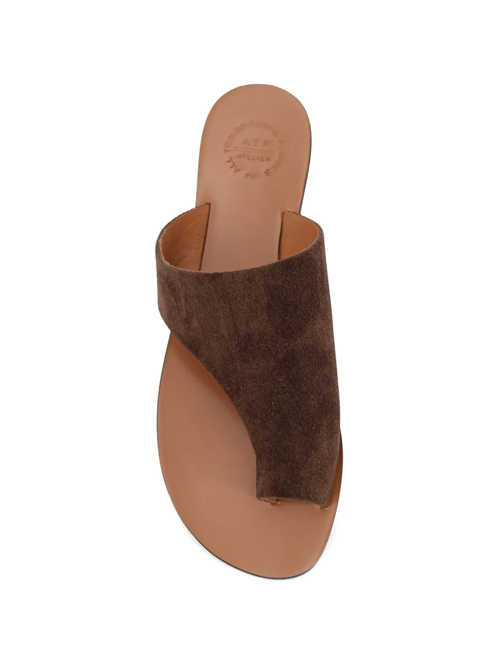 ATP Atelier Rosa toe-strap sandals Bruin
