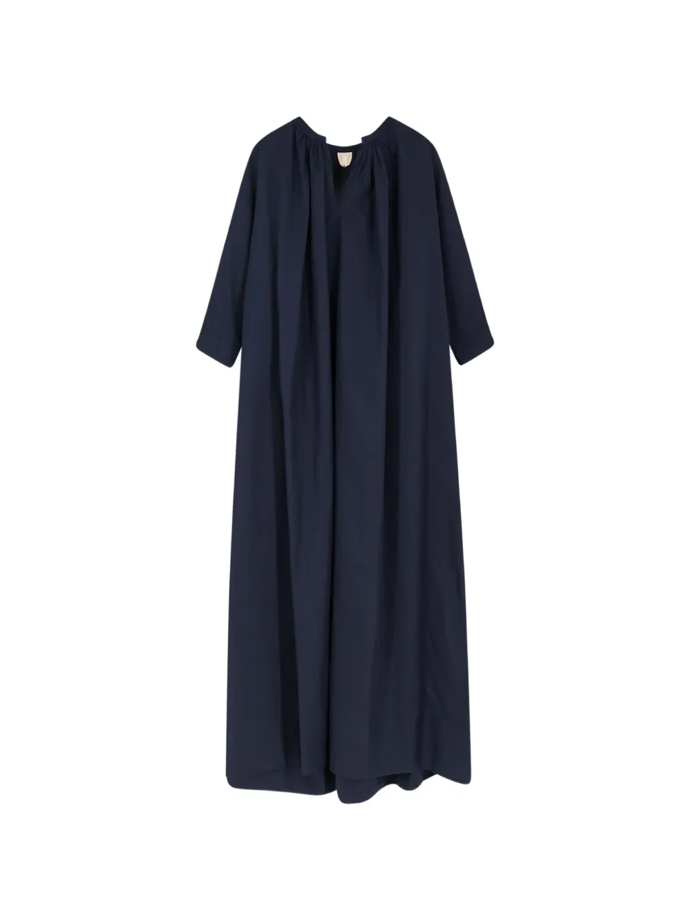 ASPESI cotton long dress - Blu