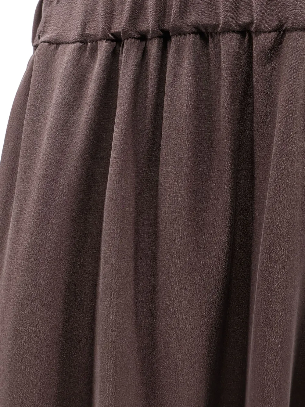 Alysi Baloon Silk Trousers - Brown 