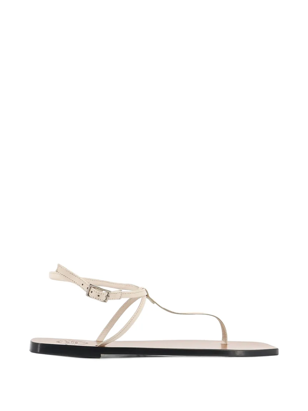 ATP Atelier Alassio T-strap buckle sandals - Toni neutri