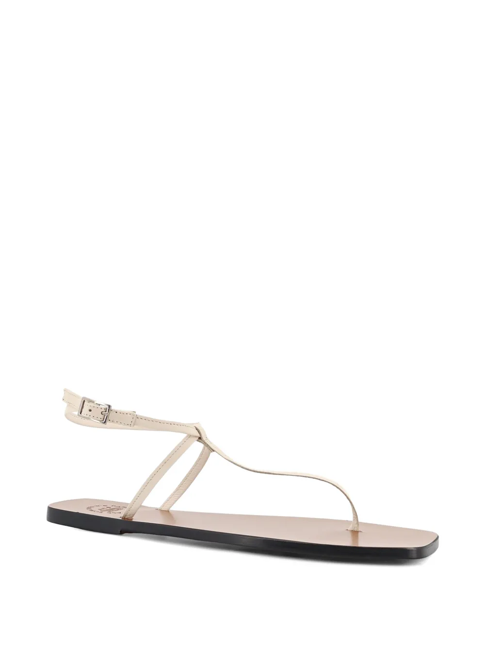 ATP Atelier Alassio T-strap buckle sandals Beige