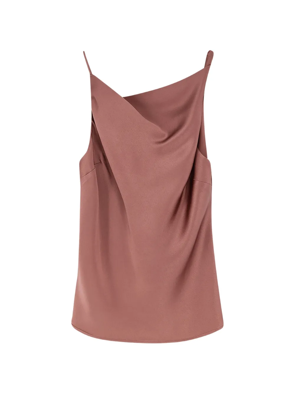 Alysi asymmetrical adjustable-strap top - Rosa
