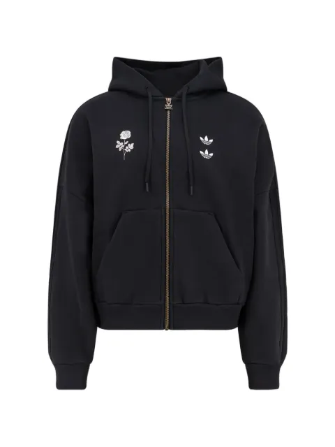 Willy Chavarria x adidas embroidered hooded hoodie