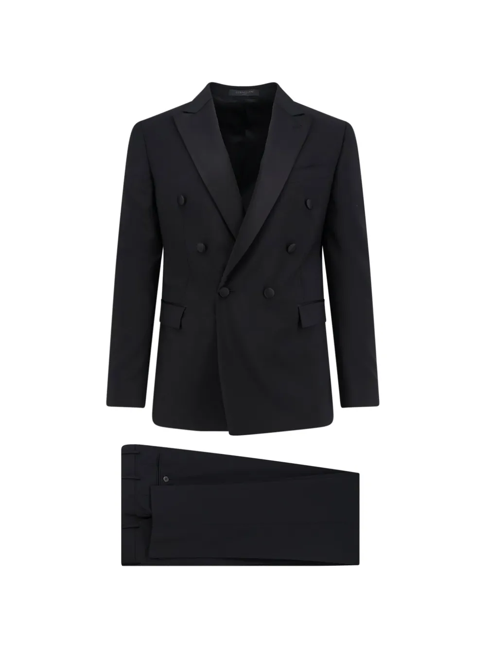 Corneliani double-breasted blazer - Blu