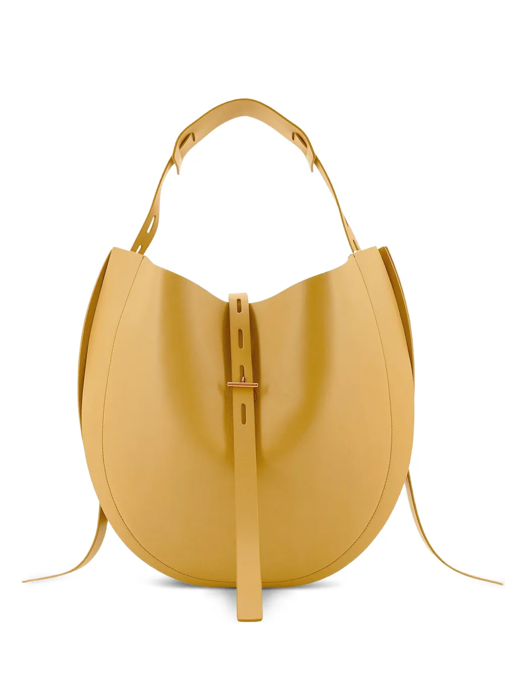 MINOBOSSI Lizzie leather shoulder bag - Toni neutri