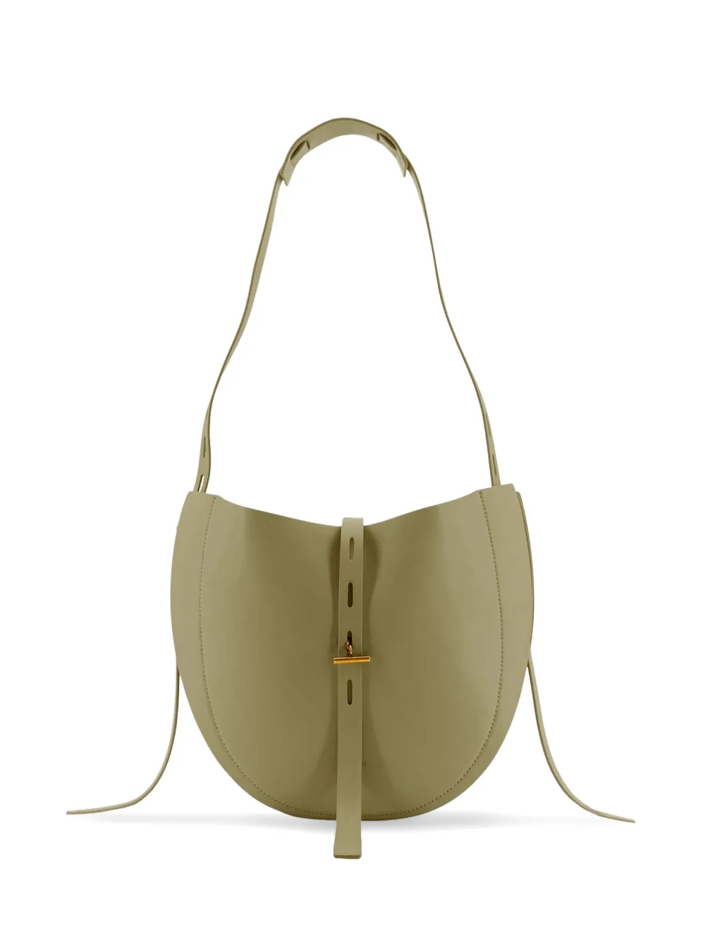 MINOBOSSI Lizzie leather shoulder bag - Verde