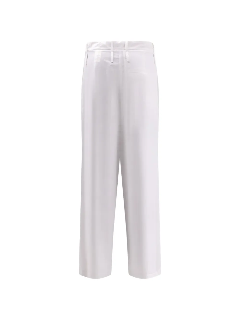 Alysi Broek met wijde pijpen Wit