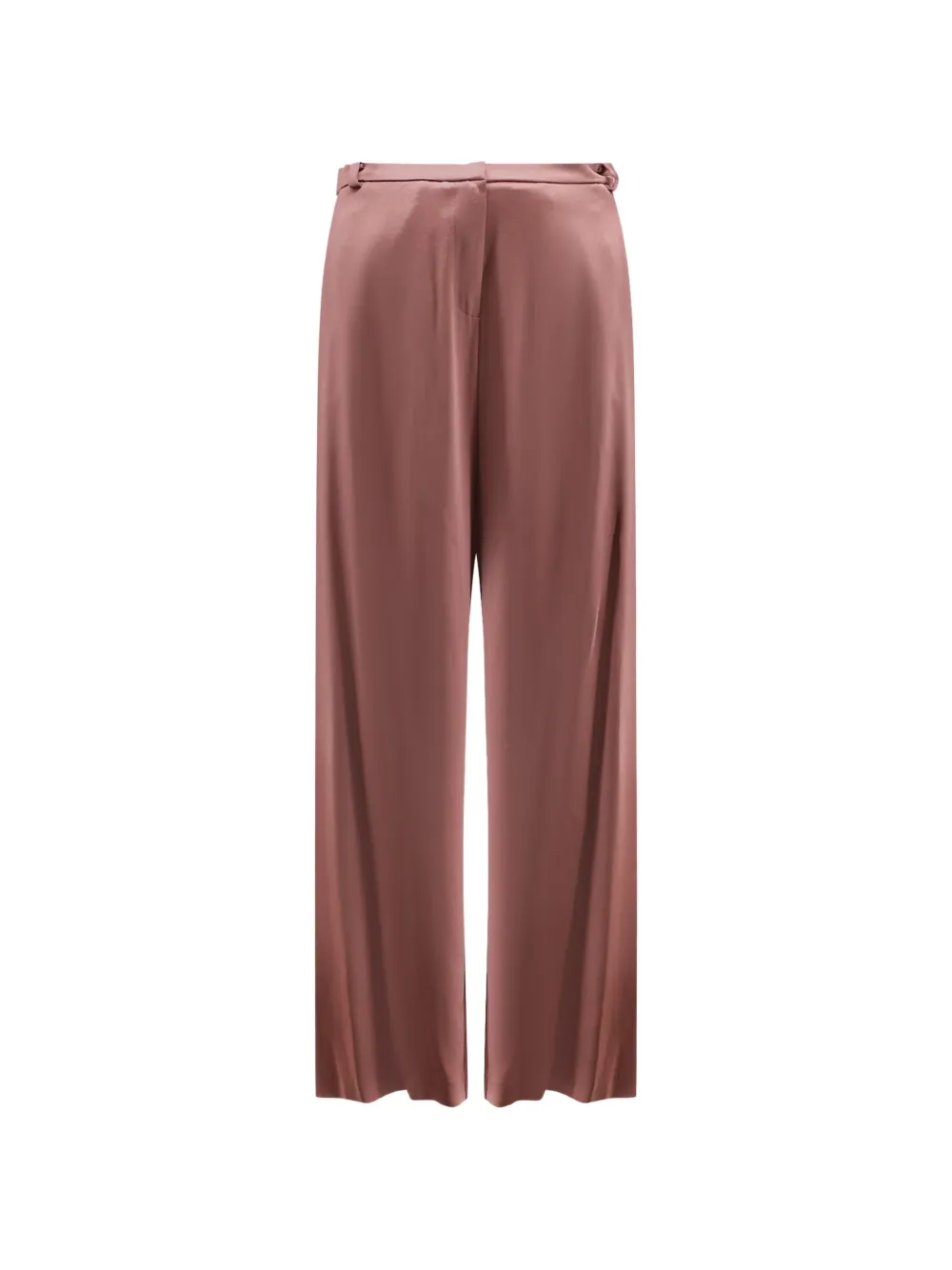 Alysi rear welt-pocket palazzo pants - Rosa