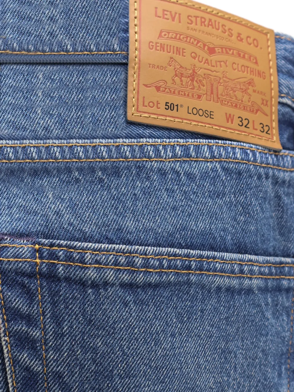 Levi's 501 jeans Blauw