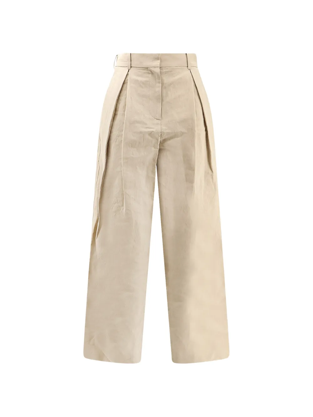 R2W pinces wide-leg trousers - Toni neutri