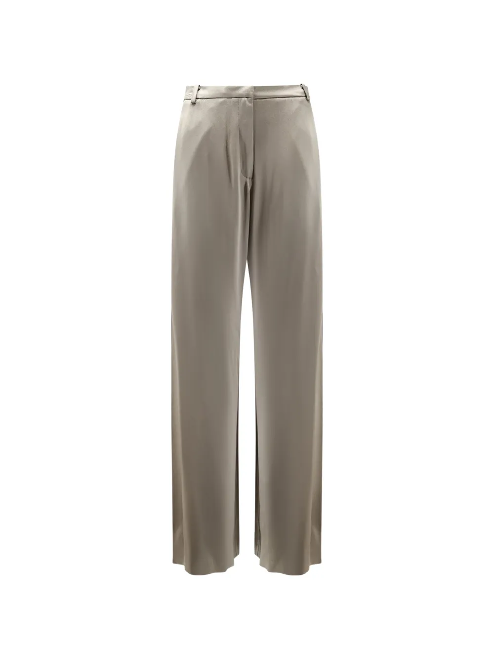 Alysi rear welt-pocket palazzo pants - Grigio