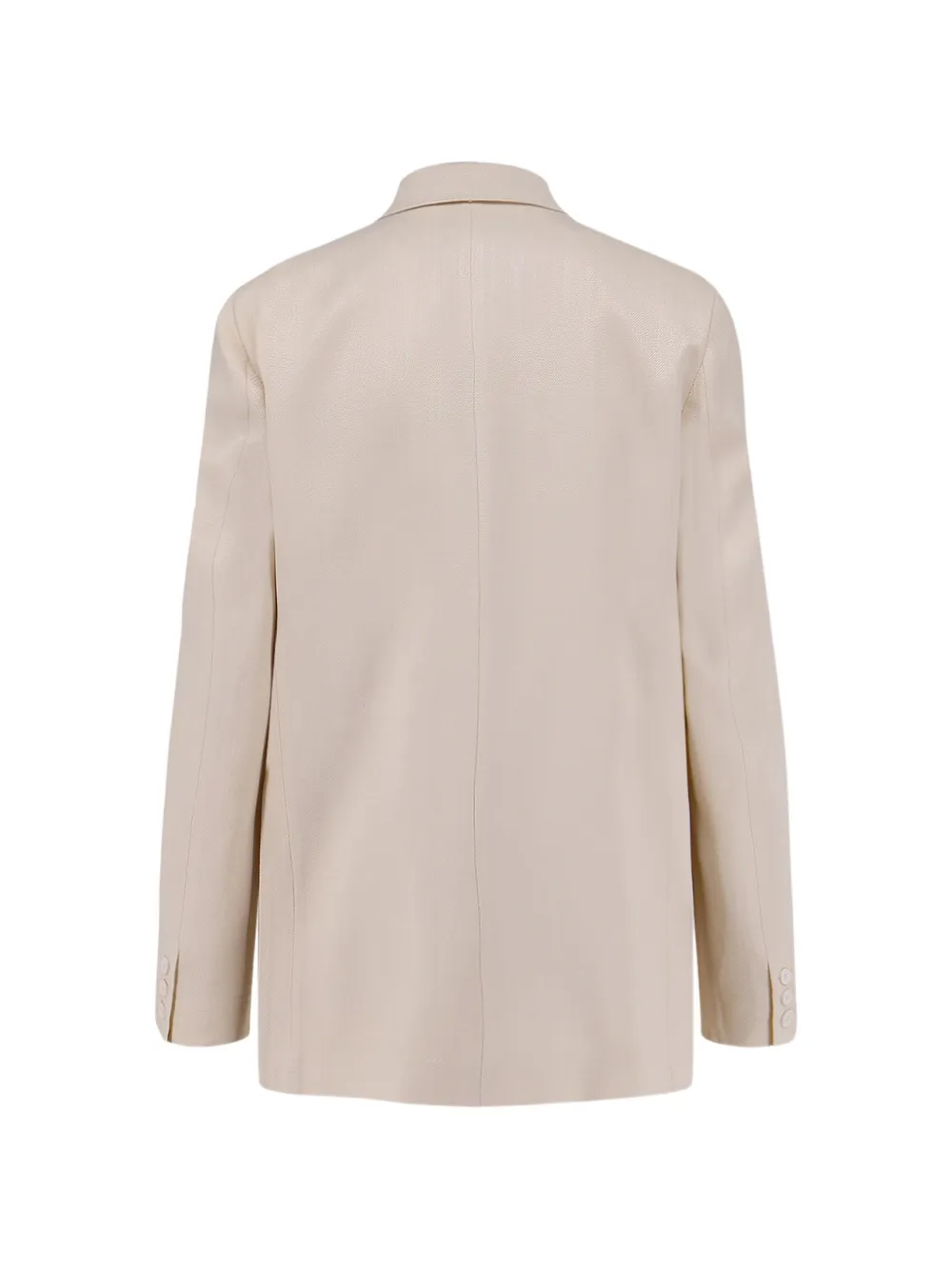 Semicouture Two-button Flap Pocket Blazer - Neutrals 