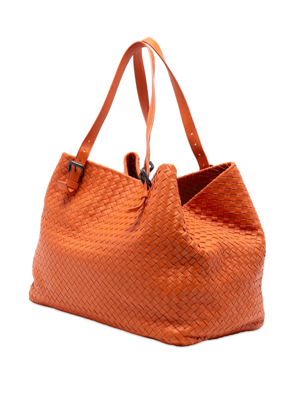 2011 Large Nappa Intrecciato Cesta Tote Bag