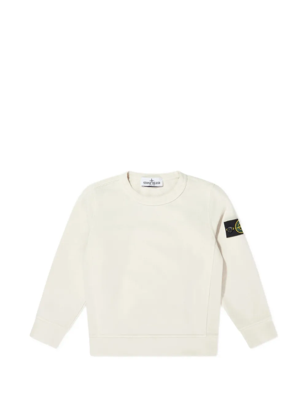  Stone Island Junior Logo Patch Shorts Set - Neutrals 