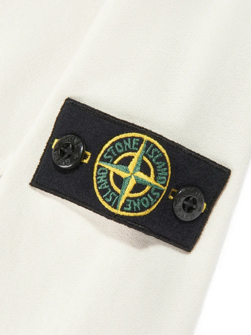 Stone Island Junior Shortsset met logopatch Beige