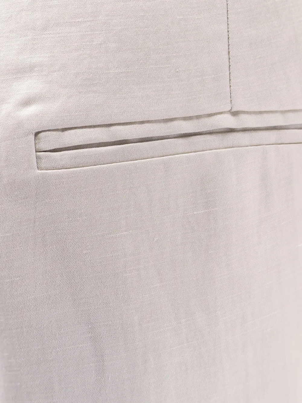 wide leg linen trousers