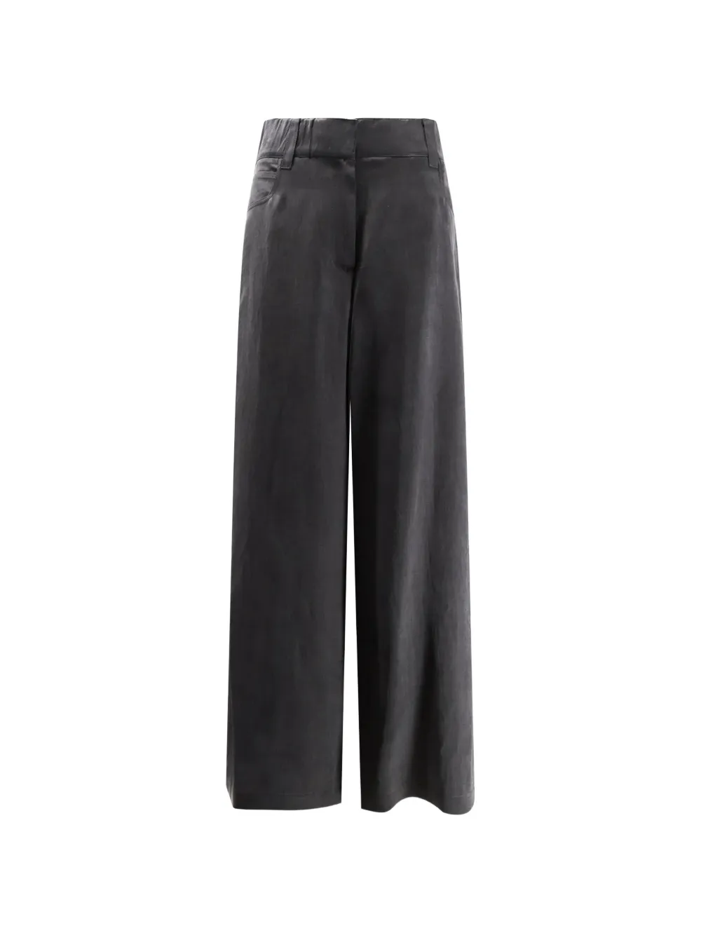 Alysi wide leg trousers - Grigio