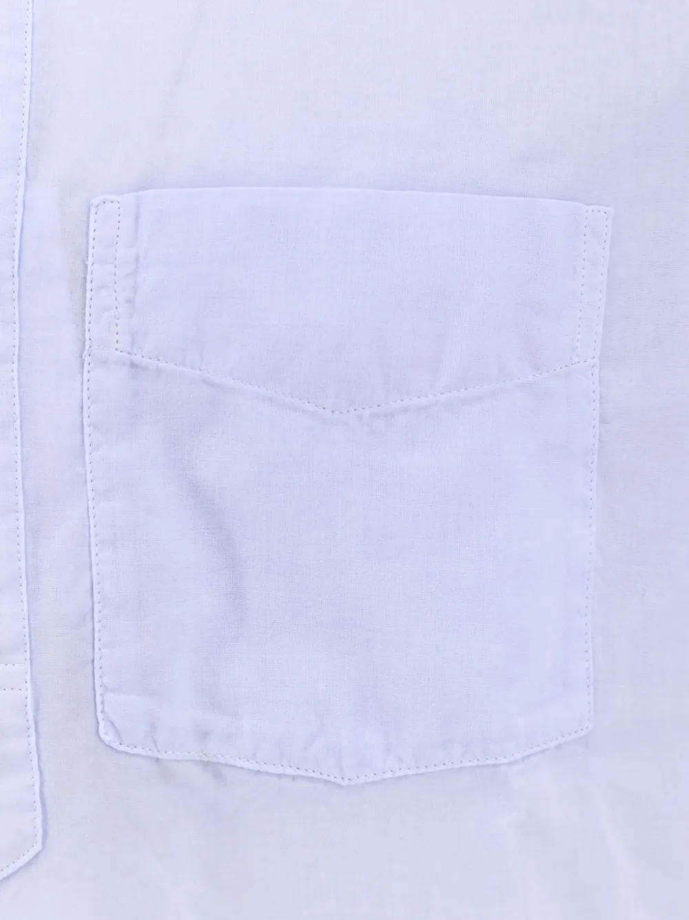 Chest-Pocket Long-Sleeve Polo