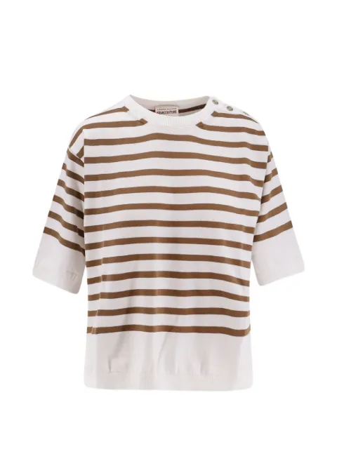 Semicouture Gestreifter Aurora Pullover