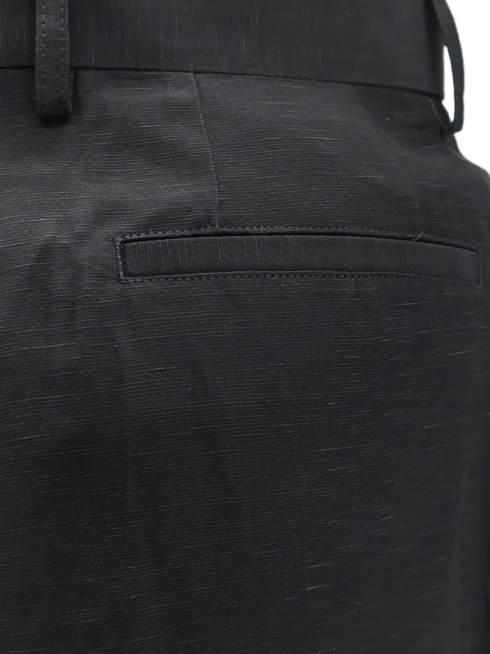 Laneus Broek met knopen Zwart