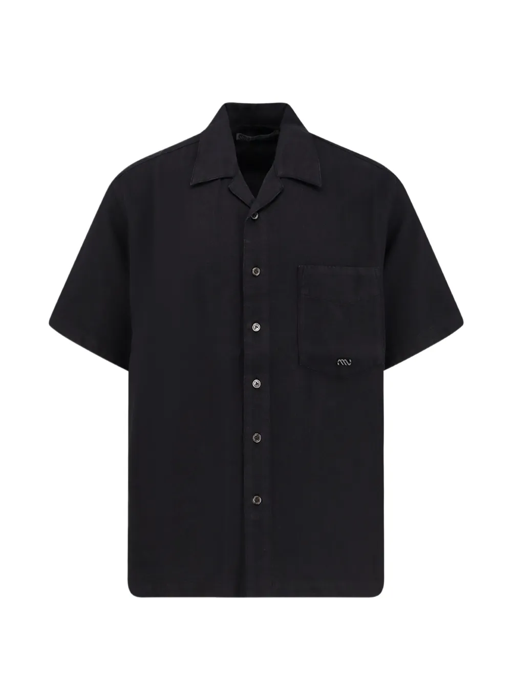 Massimo Osti Studio bowling-collar shirt - Schwarz