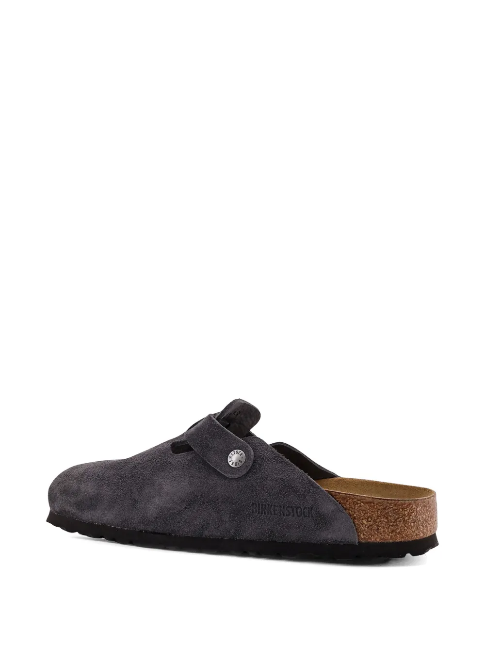 Birkenstock Suède sandalen met verstelbare gesp Grijs