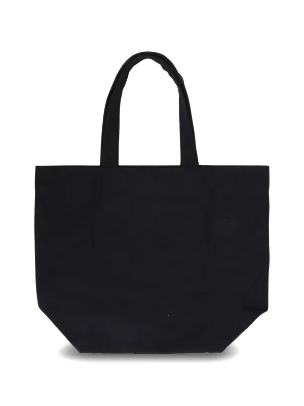 Rick Owens x Champion graphic-print Canvas Tote Bag | Black | FARFETCH