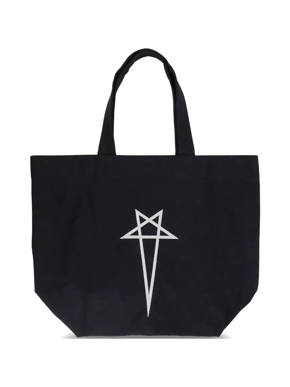 Rick Owens star-graphic shoulder bag - Nero