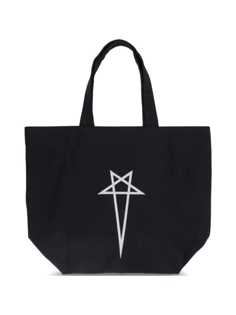 Rick Owens star-graphic shoulder bag