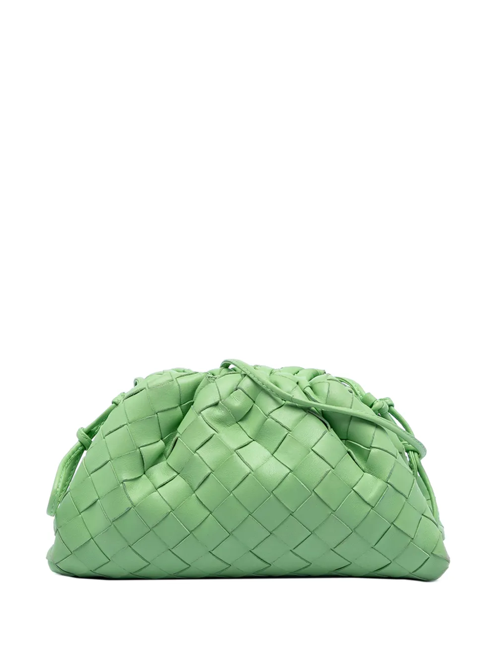 Bottega Veneta Pre-Owned 2012-2025 Nappa Intrecciato The Mini Pouch crossbody bag - Verde