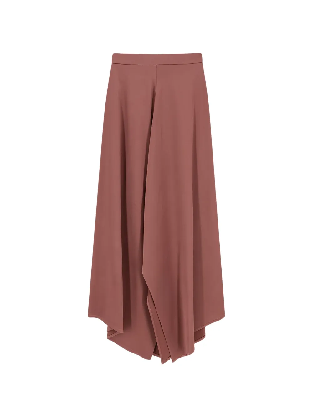Alysi asymmetric midi skirt - Rosa