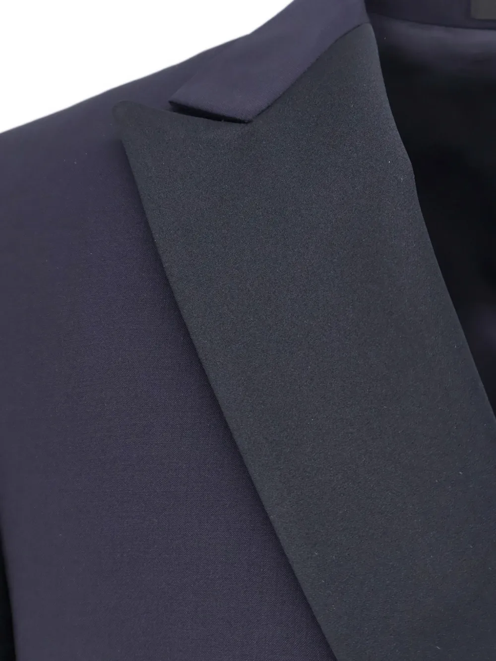  Corneliani Double-breasted Peak Lapel Blazer - Blue 