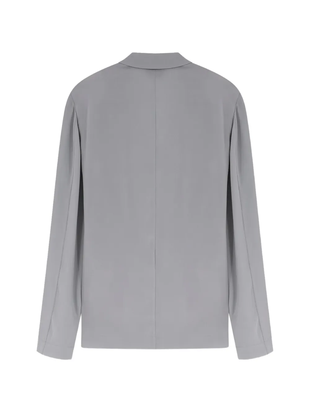  Alysi Single-button Lapel Blazer - Grey 