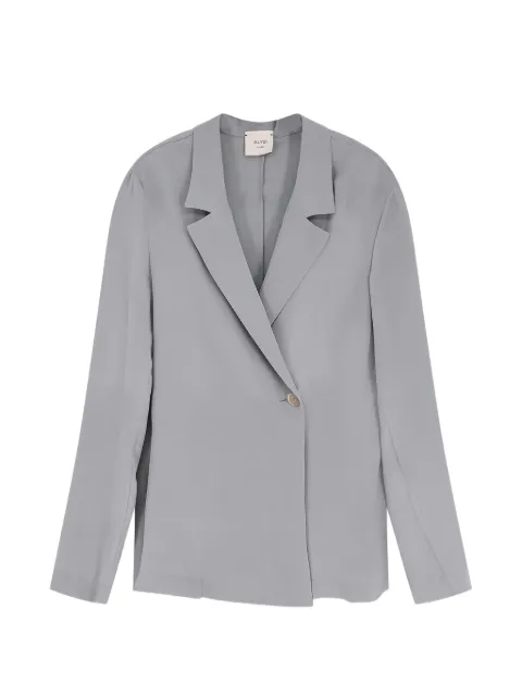 Alysi single-button lapel blazer