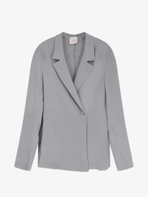 Alysi single-button lapel blazer