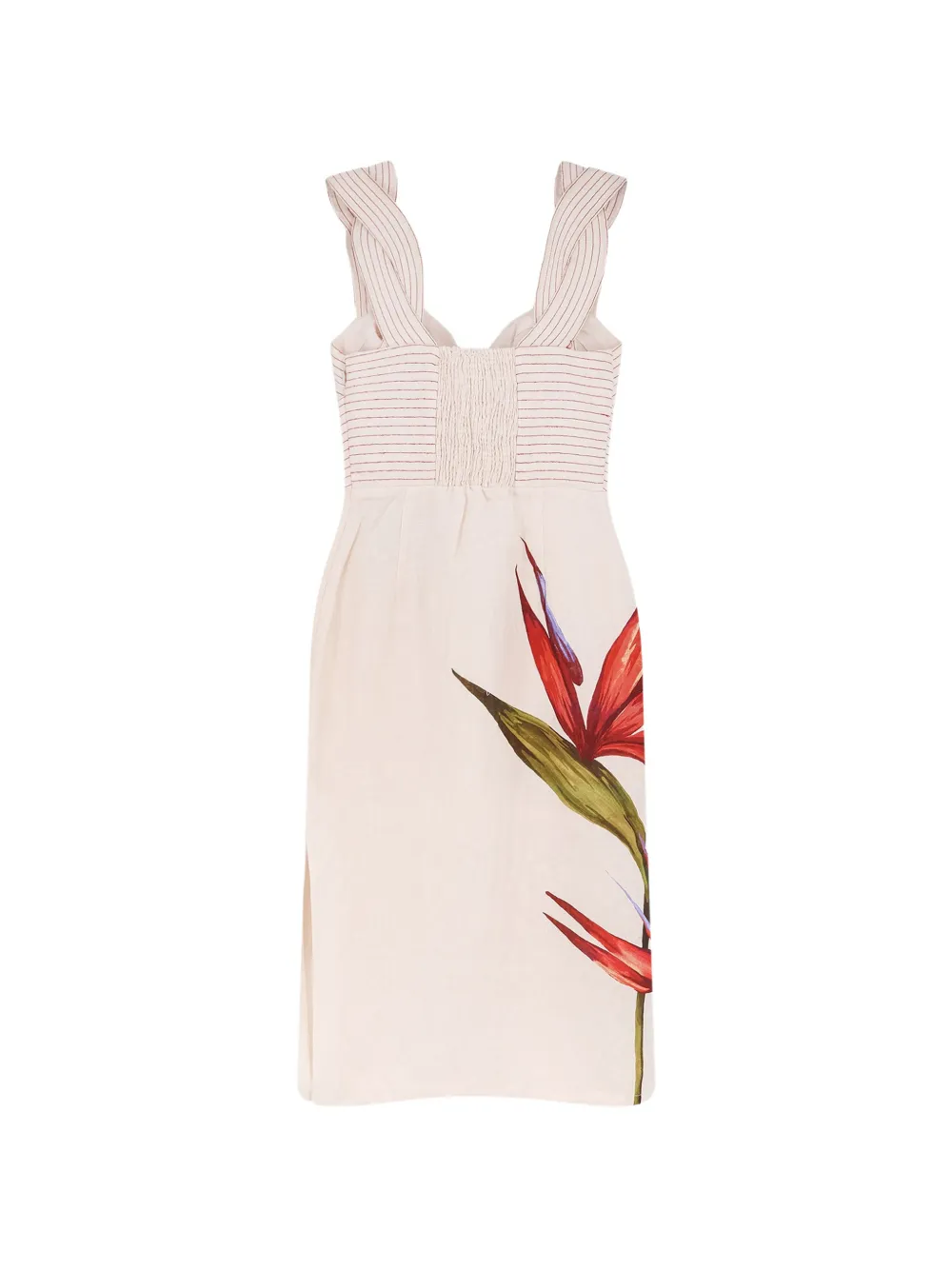 FARM Rio Jurk met gedraaid bandje Beige