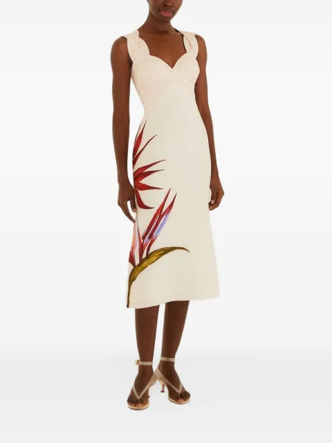 FARM Rio Strelitzia Euroflax™ premium linen midi dress