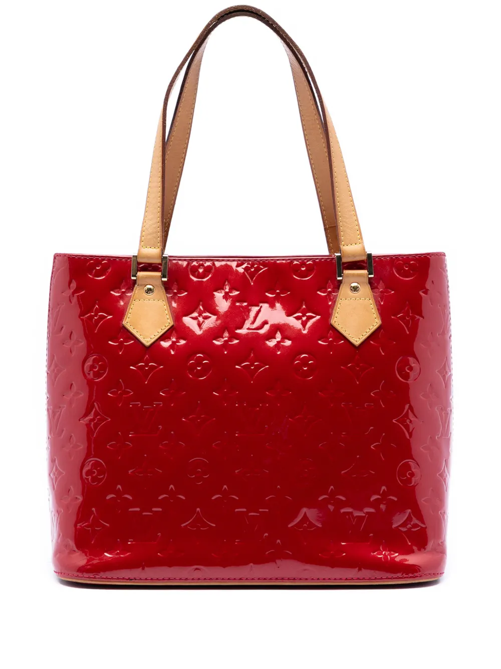 Louis Vuitton Pre-Owned 2007 Monogram Vernis Houston tote bag - Rosso