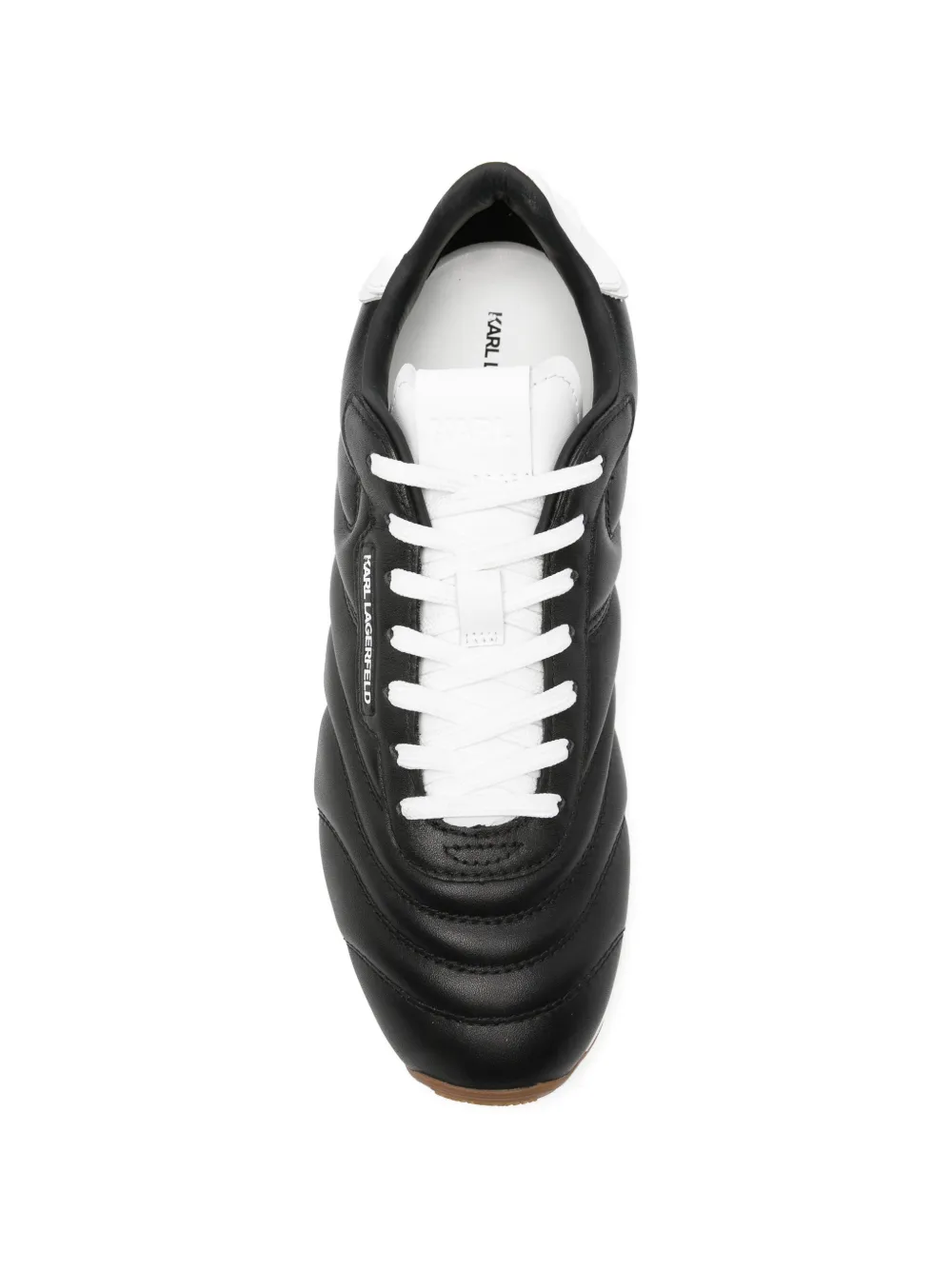 Karl Lagerfeld Astra gewatteerde sneakers Zwart