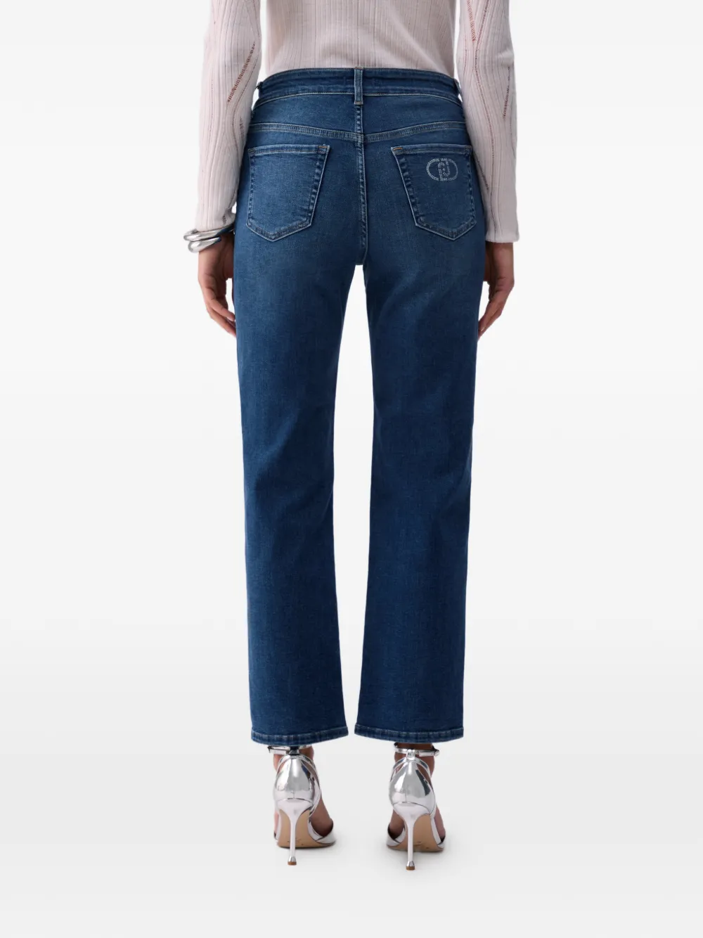 LIU JO Jeans met logo Blauw